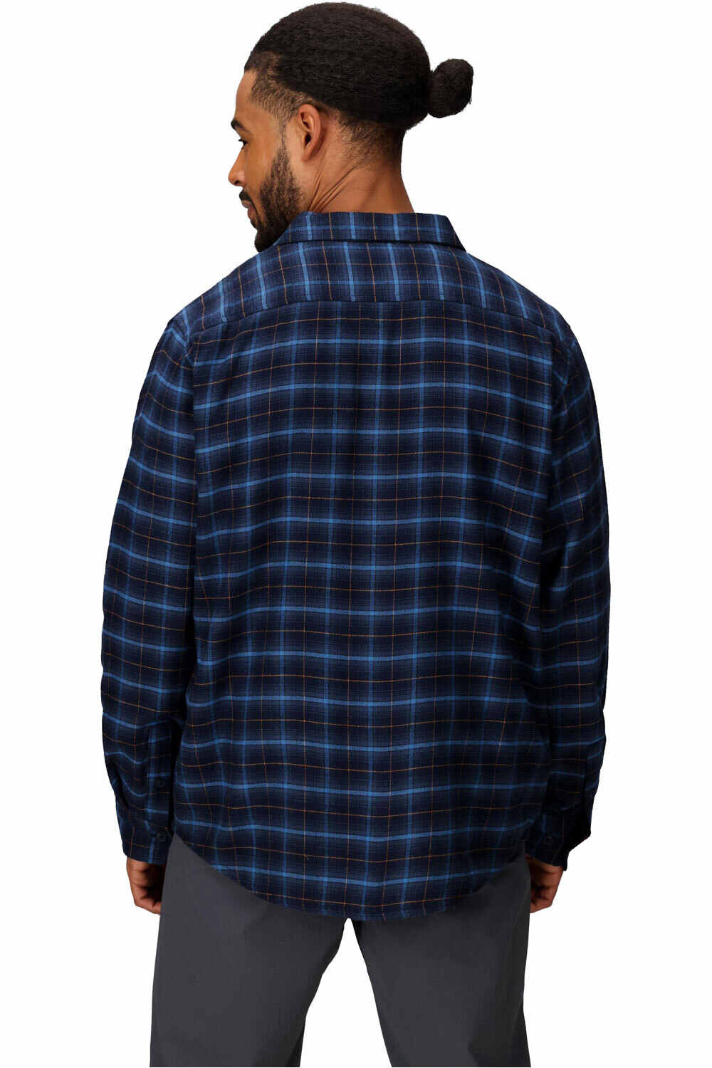 Marmot camisa montaña manga larga hombre Rsuh Creek Lightweight Flannel LS vista trasera