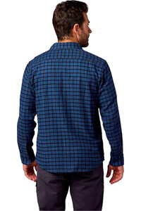 Marmot camisa montaña manga larga hombre Rush Creek Lightweight Flannel LS vista trasera