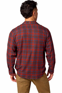 Marmot camisa montaña manga larga hombre Rush Creek Lightweight Flannel LS vista trasera