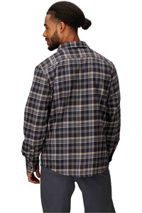 Marmot camisa montaña manga larga hombre Stonepeak Lightweight Performance Flannel LS vista trasera