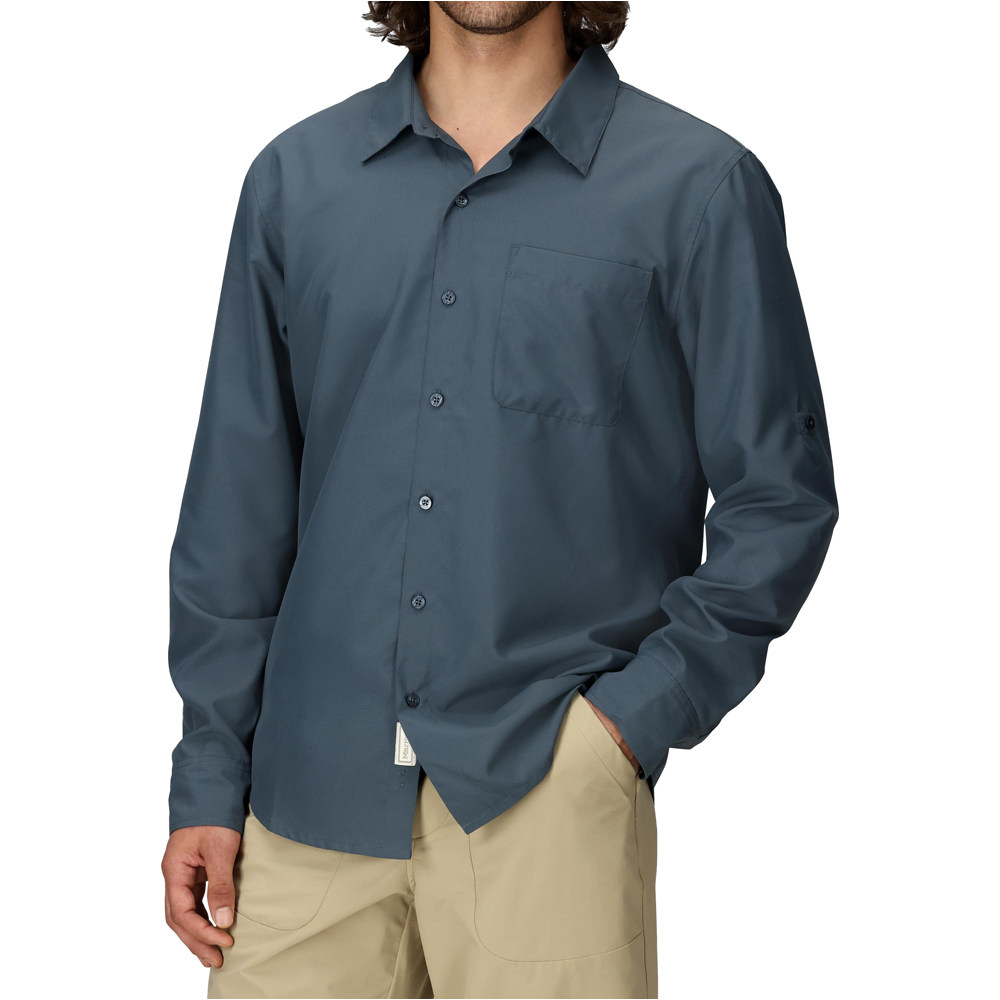 Marmot camiseta montaña manga larga hombre AirExchange UPF 40 LS Shirt vista frontal