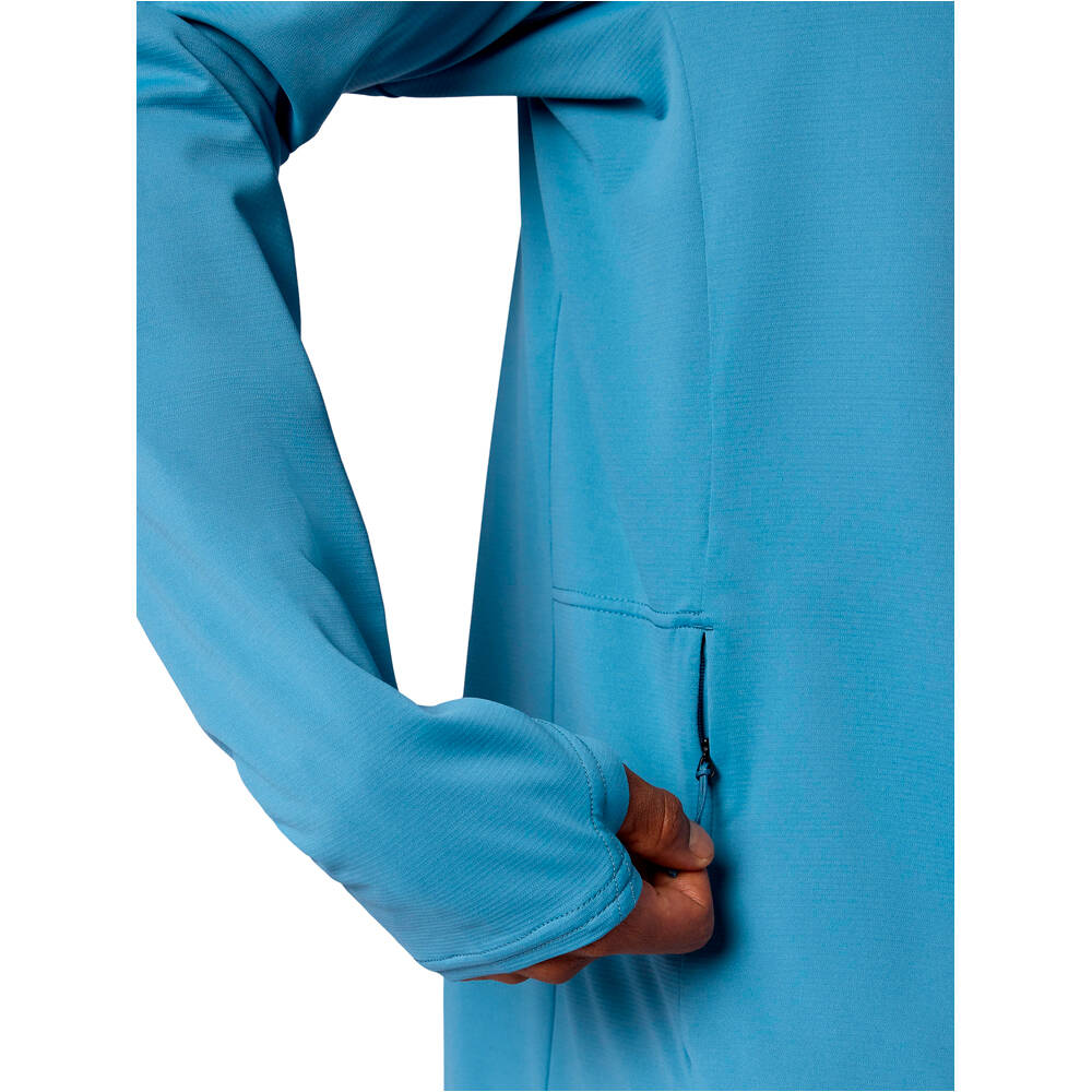 Marmot camiseta montaña manga larga hombre AirExchange UPF 50 Crew LS vista detalle
