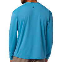 Marmot camiseta montaña manga larga hombre AirExchange UPF 50 Crew LS vista trasera