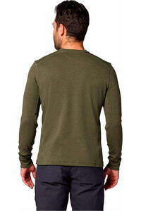 Marmot camiseta montaña manga larga hombre Mayacama Henley LS vista trasera