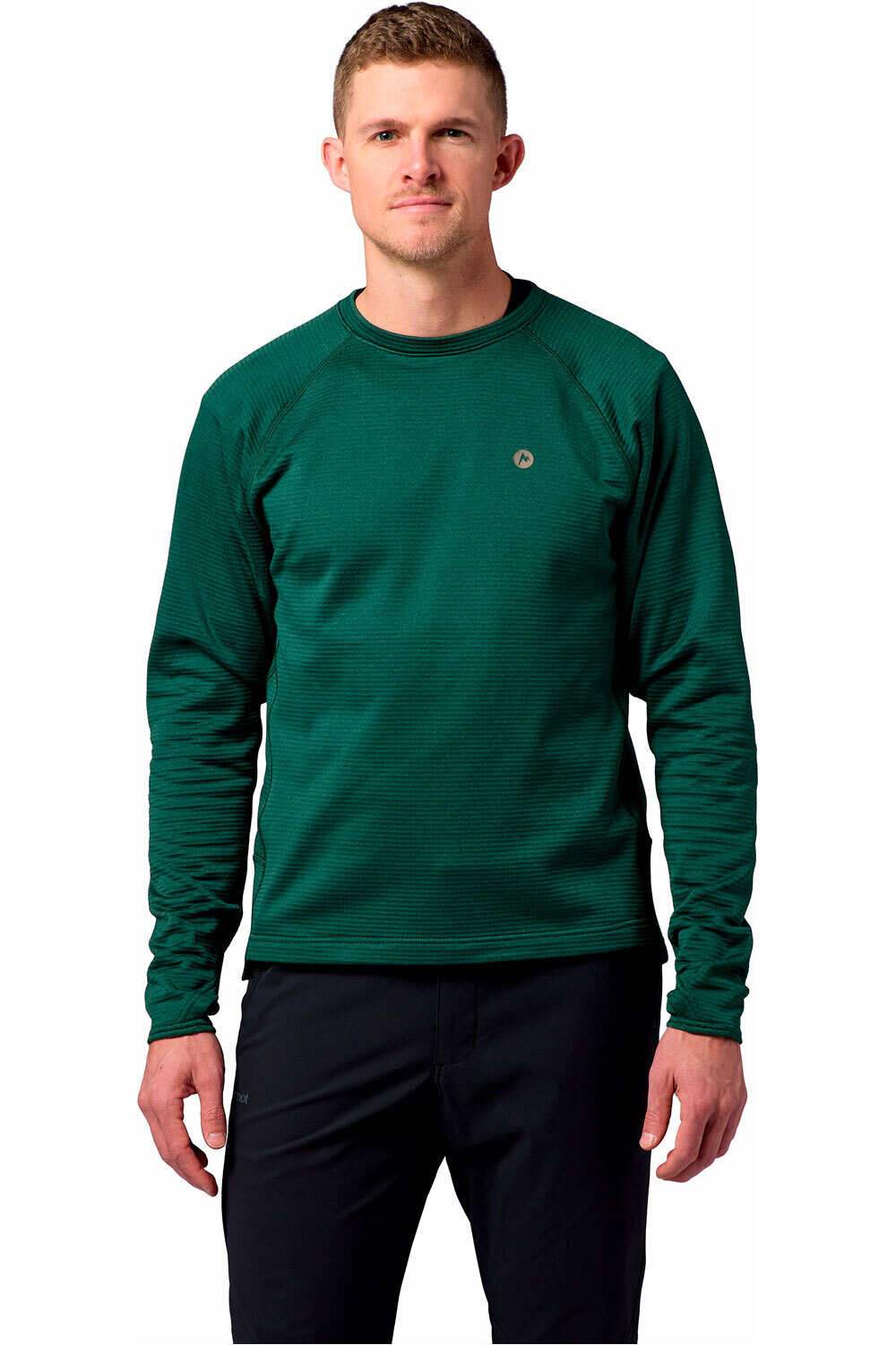 Marmot camiseta térmica manga larga hombre Dias Ridge Crew LS vista frontal