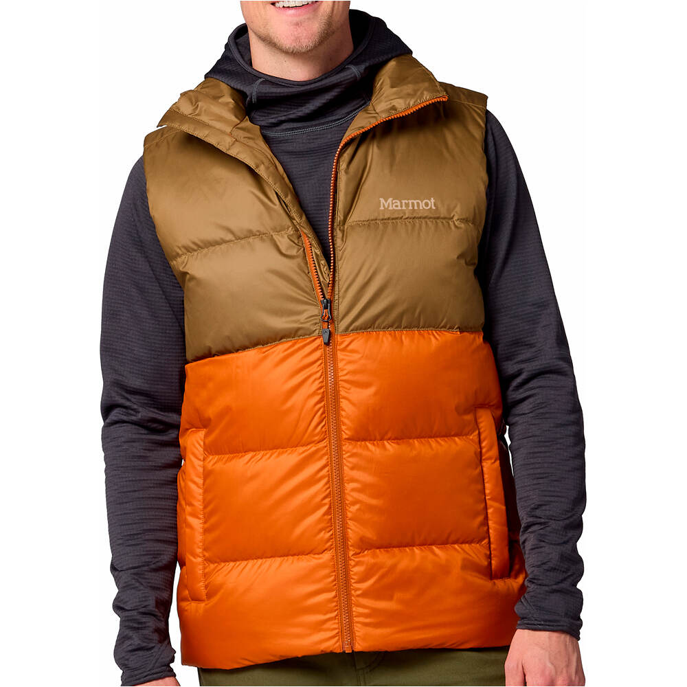 Marmot chaleco outdoor hombre Guides Down Vest vista frontal