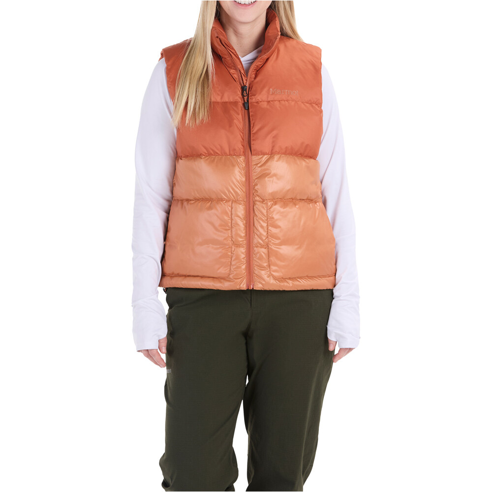 Marmot chaleco outdoor mujer Wm's Guides Down Vest vista frontal