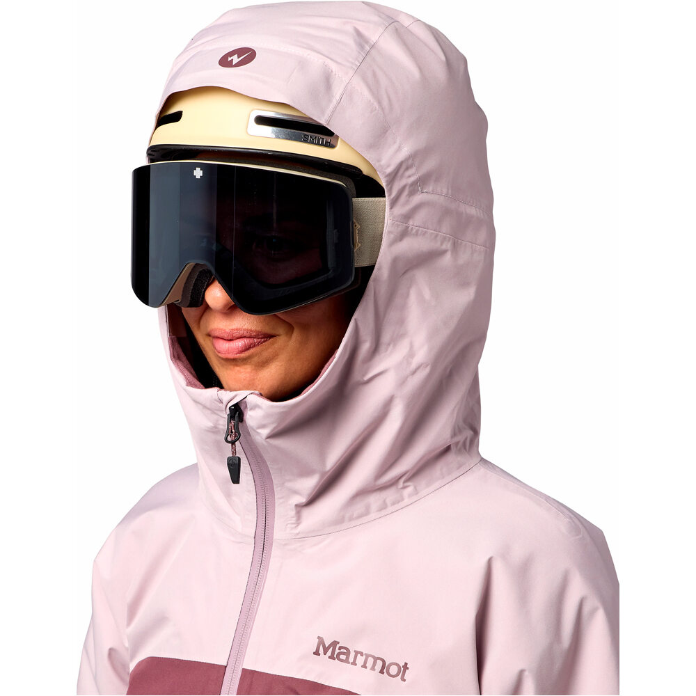 Marmot chaqueta esquí mujer Wm's Lightray GORE-TEX Jacket vista detalle