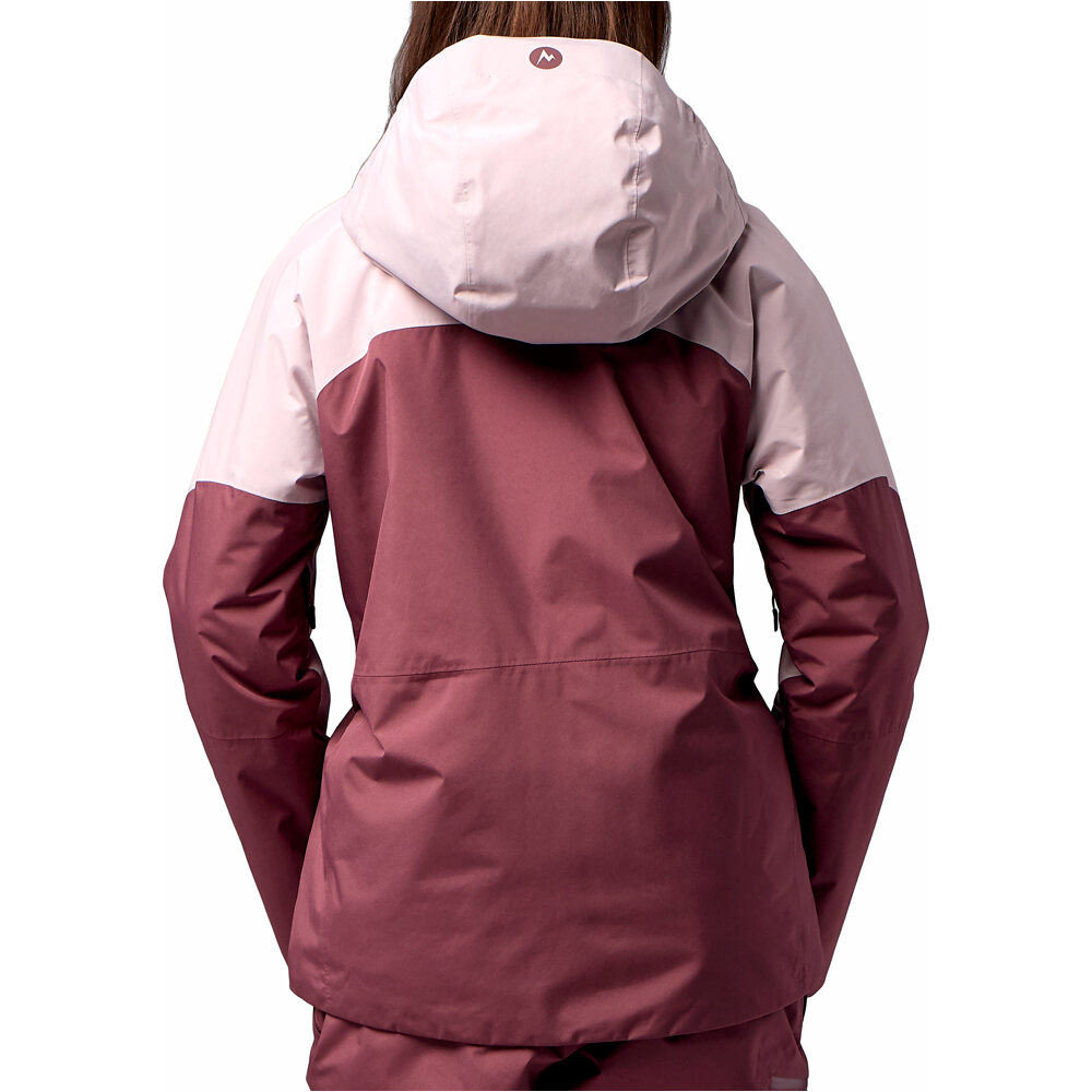 Marmot chaqueta esquí mujer Wm's Lightray GORE-TEX Jacket vista trasera