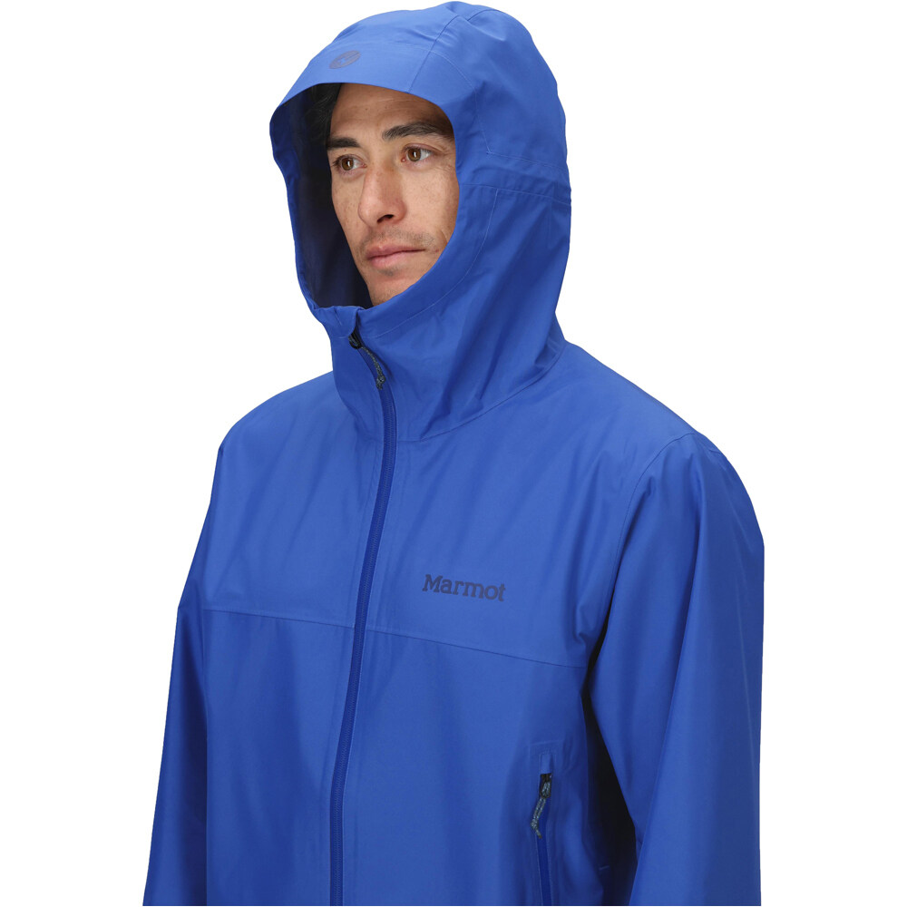 Marmot chaqueta impermeable hombre Minimalist Pertex Jacket vista detalle