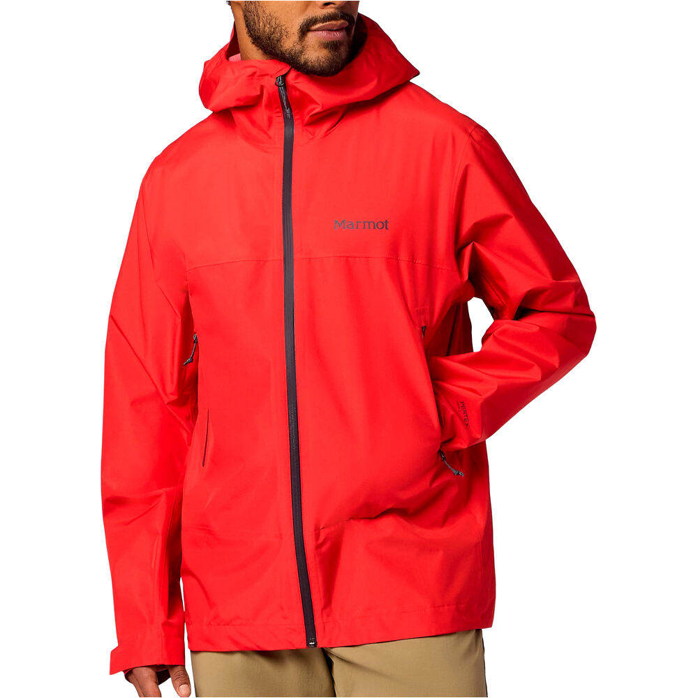 Marmot chaqueta impermeable hombre Minimalist Pertex Jacket vista frontal