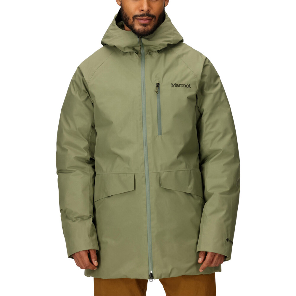 Marmot chaqueta impermeable hombre Oslo GORE-TEX Jacket vista frontal