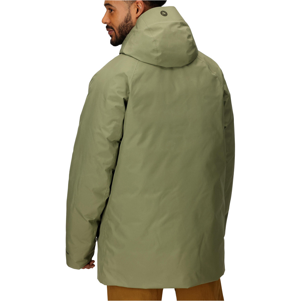 Marmot chaqueta impermeable hombre Oslo GORE-TEX Jacket vista trasera