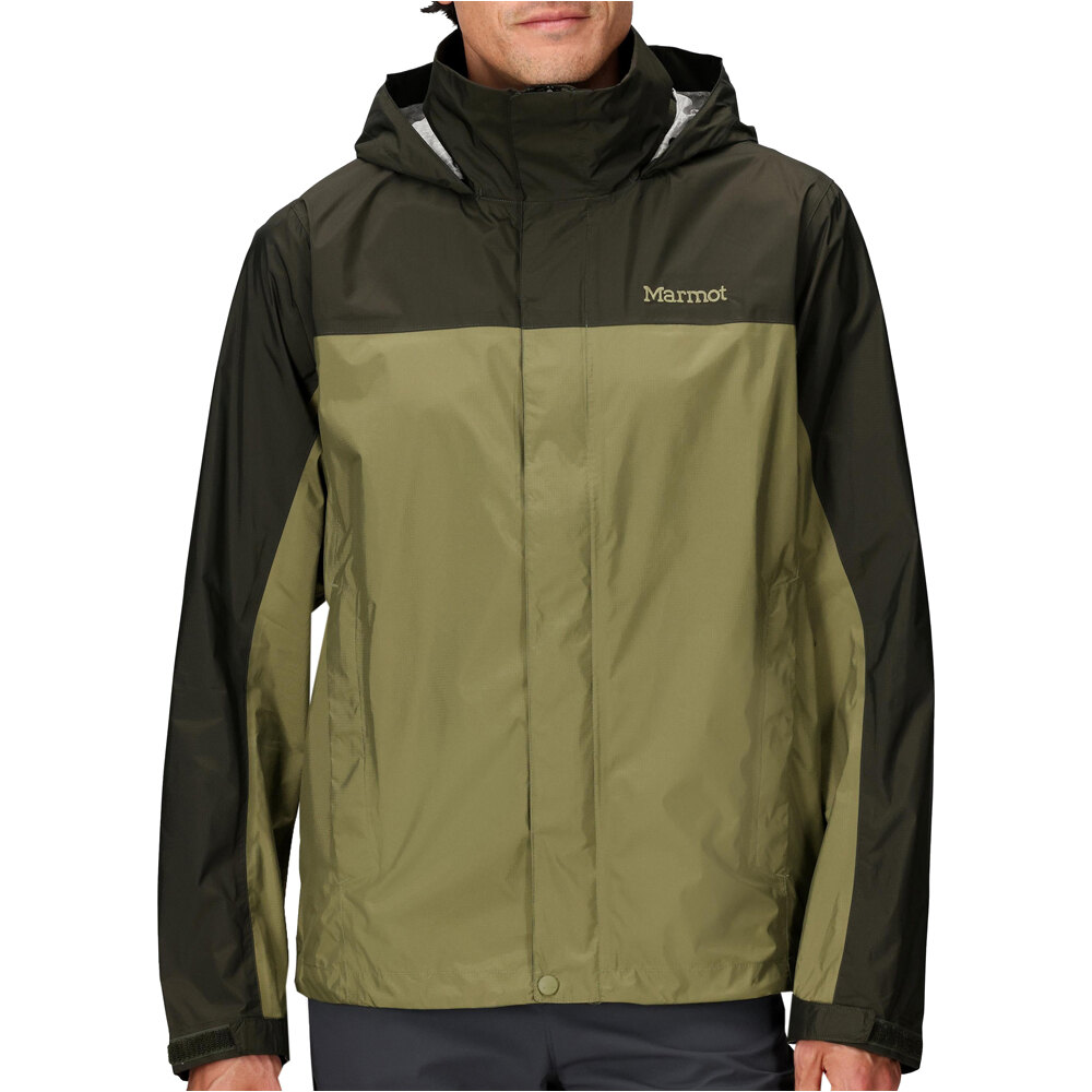 Marmot chaqueta impermeable hombre PreCip Eco Jacket vista frontal