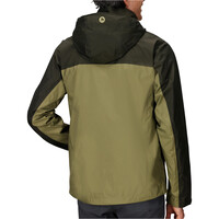 Marmot chaqueta impermeable hombre PreCip Eco Jacket vista trasera