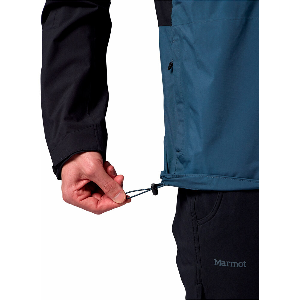 Marmot chaqueta impermeable hombre PreCip Evo Flex Jacket vista detalle