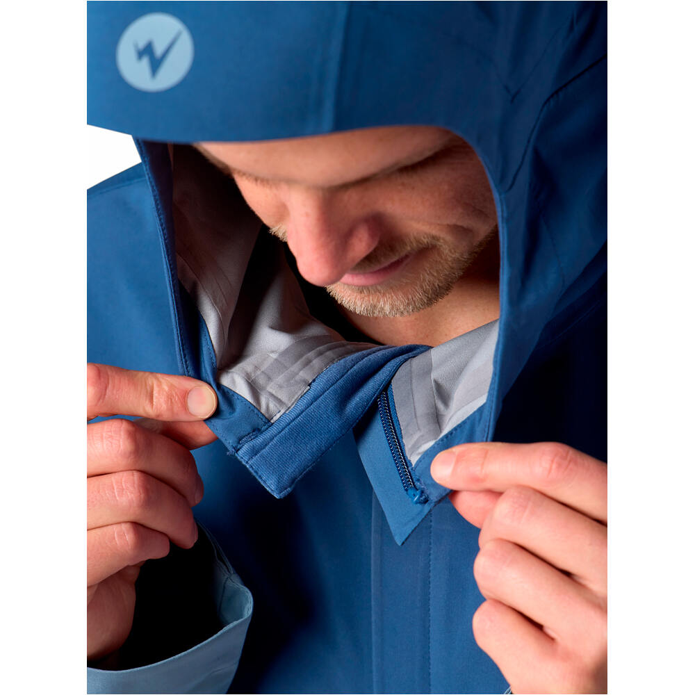 Marmot chaqueta impermeable hombre PreCip Evo Pro Jacket vista detalle