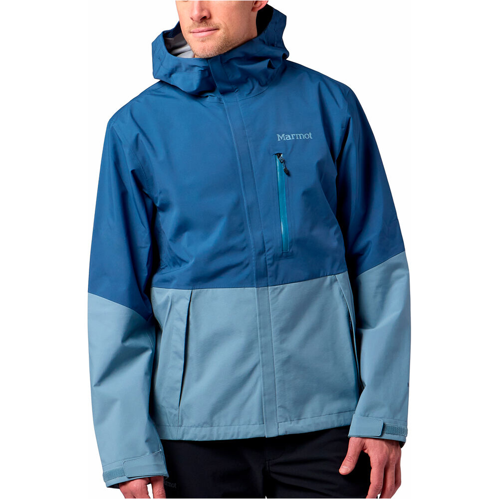 Marmot chaqueta impermeable hombre PreCip Evo Pro Jacket vista frontal