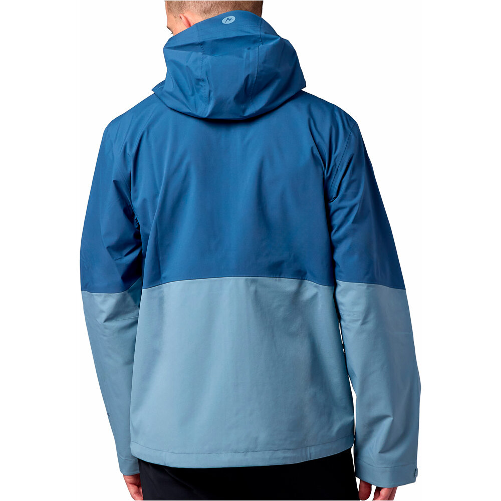 Marmot chaqueta impermeable hombre PreCip Evo Pro Jacket vista trasera