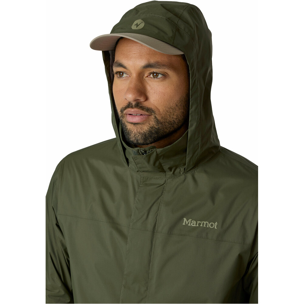Marmot chaqueta impermeable hombre PreCip Evo Vent Jacket vista detalle