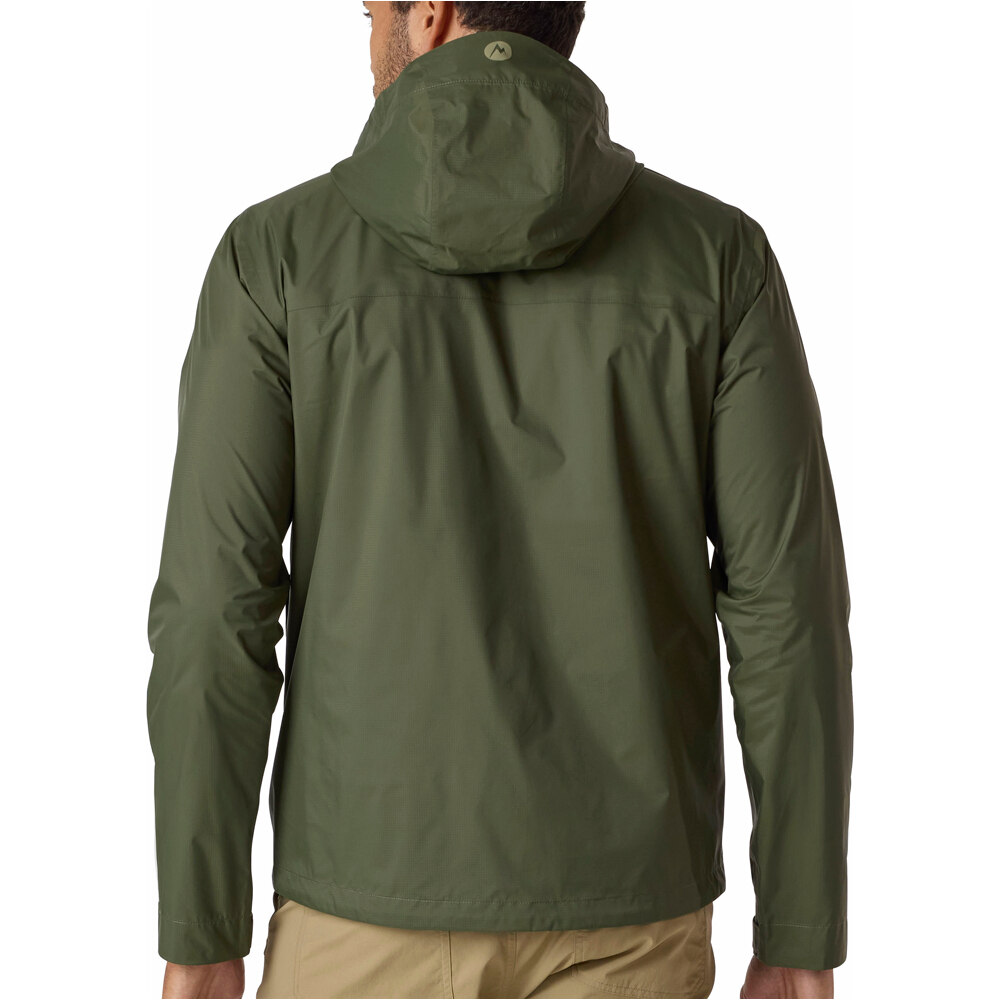 Marmot chaqueta impermeable hombre PreCip Evo Vent Jacket vista trasera