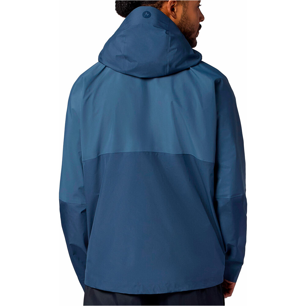 Marmot chaqueta impermeable hombre Seeker GORE-TEX Jacket vista trasera