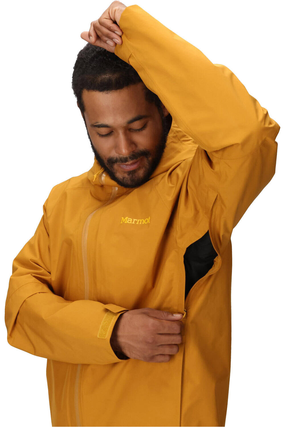 Marmot chaqueta impermeable hombre Waypoint GORE-TEX Jacket vista detalle