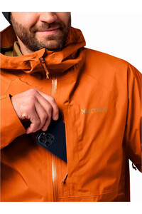 Marmot chaqueta impermeable hombre Waypoint GORE-TEX Jacket vista detalle