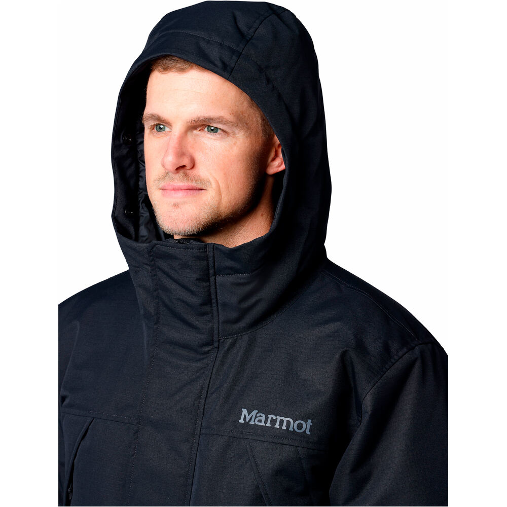 Marmot chaqueta impermeable hombre Yukon Parka vista detalle