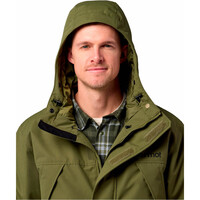 Marmot chaqueta impermeable hombre Yukon Parka vista detalle