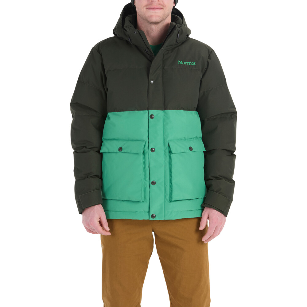 Marmot chaqueta impermeable insulada hombre Fordham Jacket vista frontal