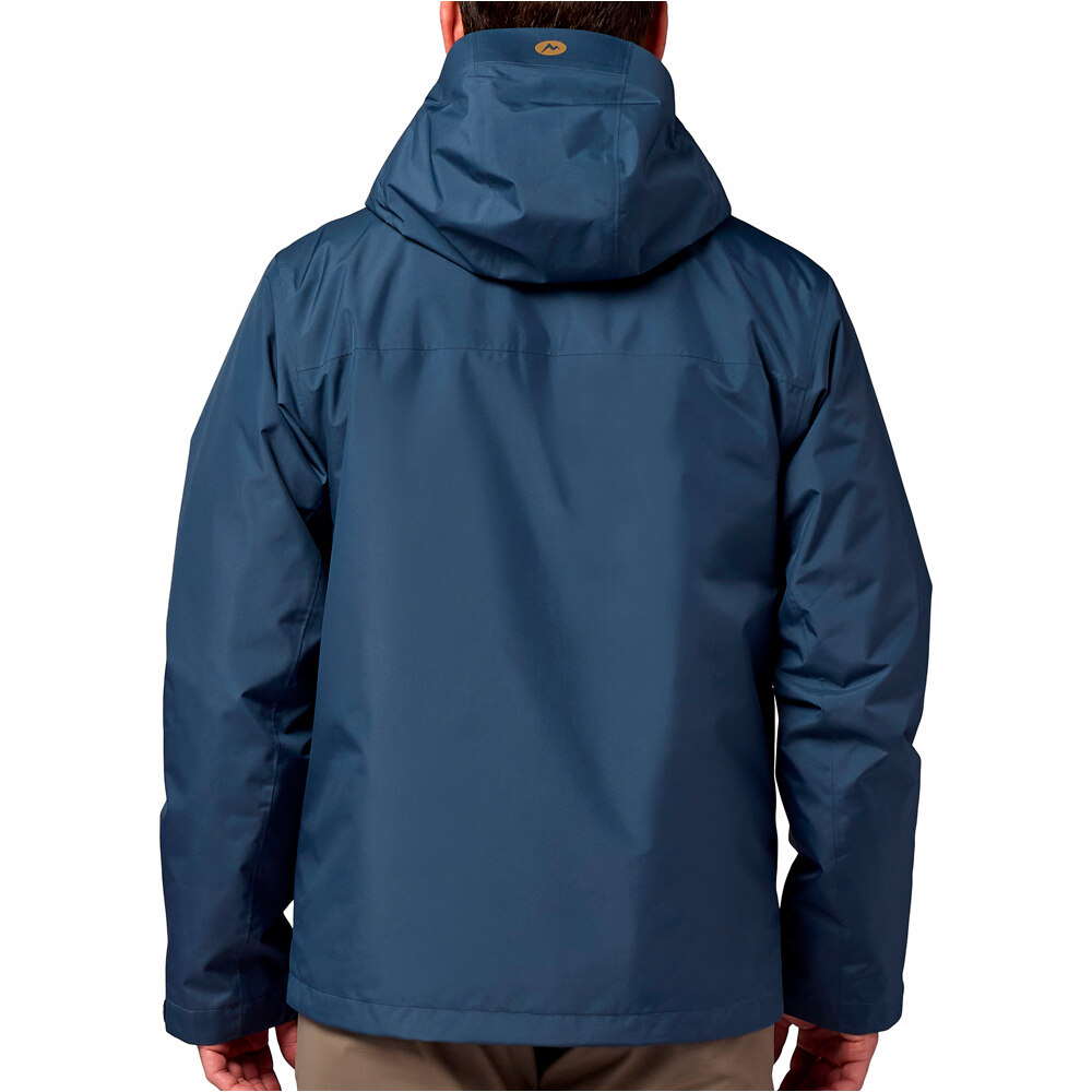 Marmot chaqueta impermeable insulada hombre Minimalist Pertex 3-in-1 Jacket vista detalle