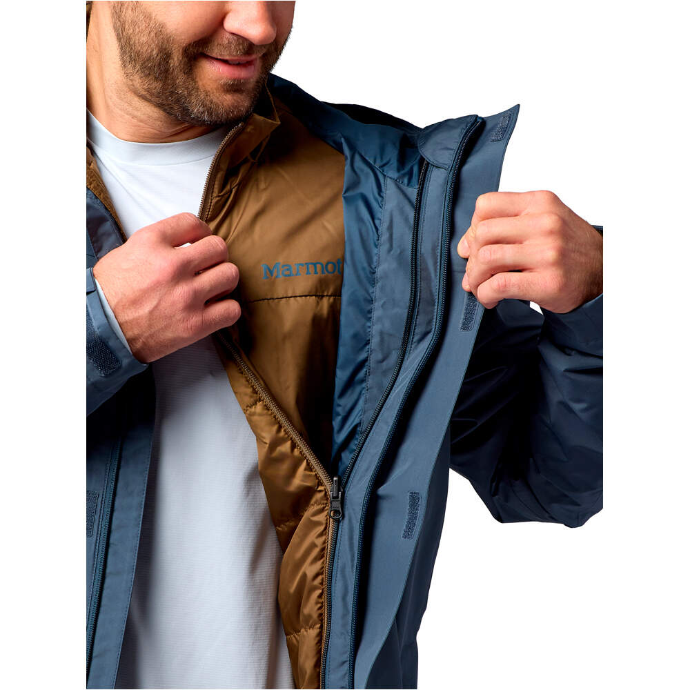 Marmot chaqueta impermeable insulada hombre Ramble Component Jacket 04