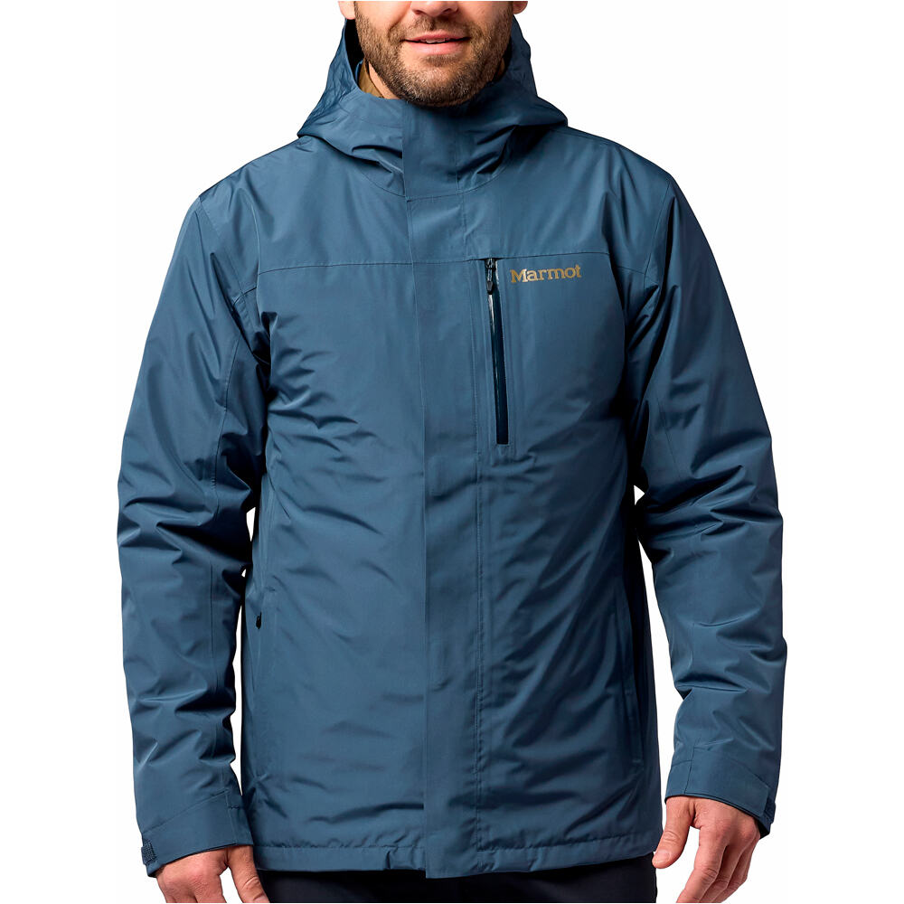 Marmot chaqueta impermeable insulada hombre Ramble Component Jacket vista frontal
