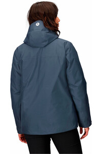 Marmot chaqueta impermeable insulada mujer Wm's Minimalist Pertex 3-in-1 Jacket vista trasera