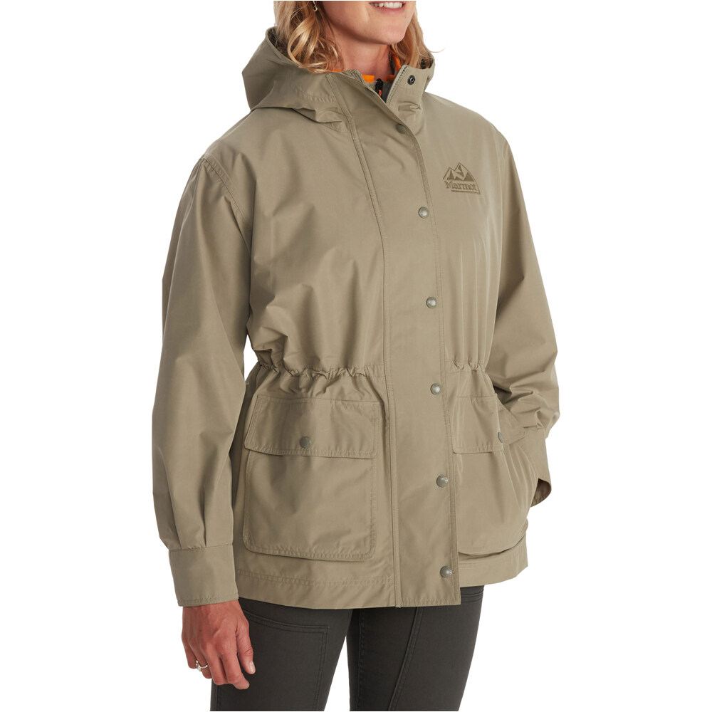 Marmot chaqueta impermeable mujer Wm's '78 All-Weather Parka vista frontal