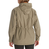 Marmot chaqueta impermeable mujer Wm's '78 All-Weather Parka vista trasera
