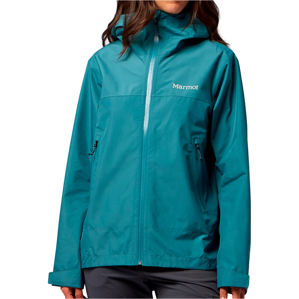 Marmot chaqueta impermeable mujer Wm's Minimalist Pertex Jacket vista frontal