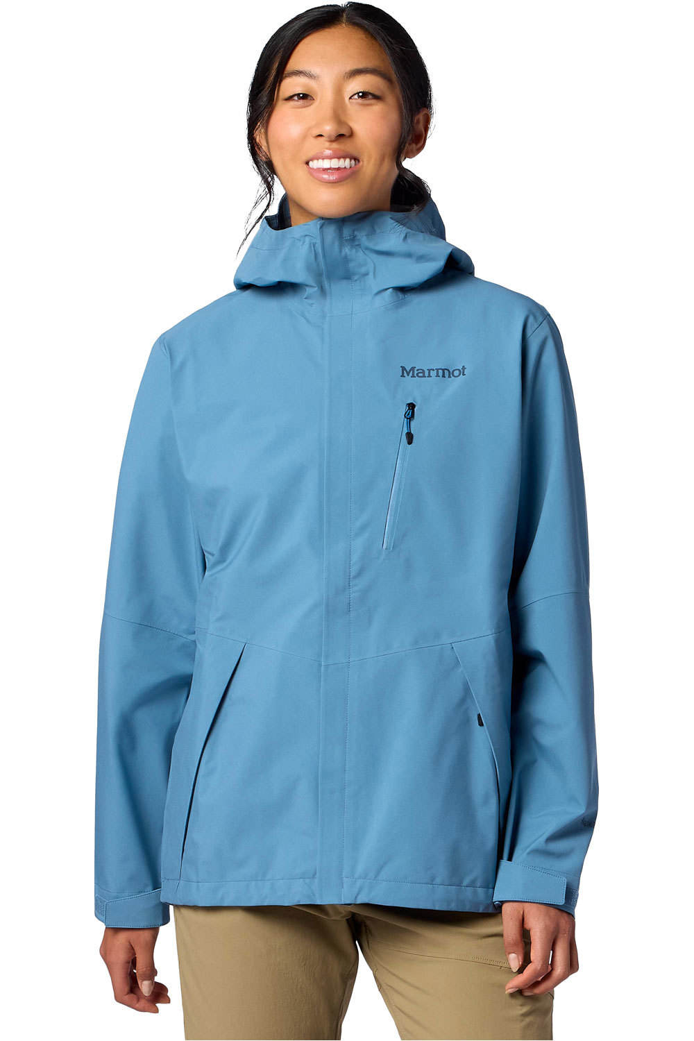 Marmot chaqueta impermeable mujer Wm's PreCip Evo Pro Jacket vista frontal