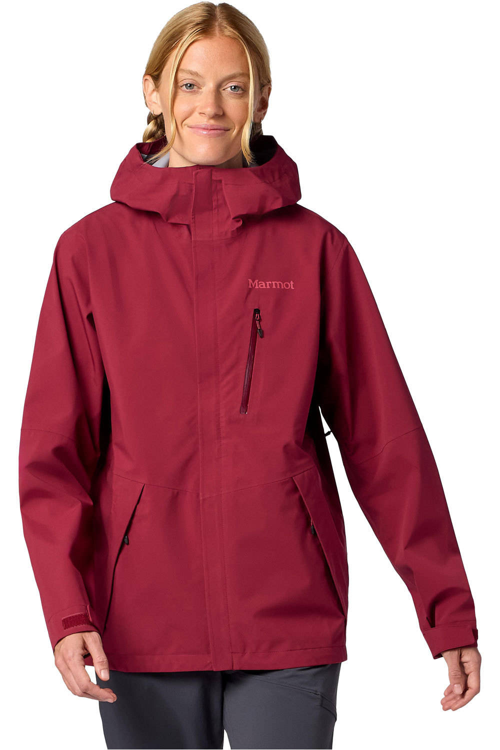 Marmot chaqueta impermeable mujer Wm's PreCip Evo Pro Jacket vista frontal