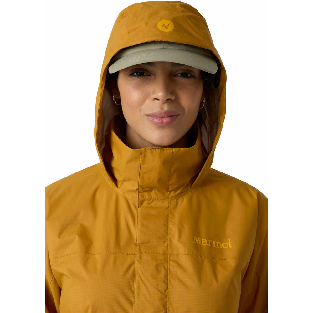 Marmot chaqueta impermeable mujer Wm's PreCip Evo Vent Jacket vista detalle
