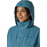 Marmot chaqueta impermeable mujer Wm's PreCip Evo Vent Jacket vista detalle