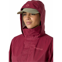 Marmot chaqueta impermeable mujer Wm's PreCip Evo Vent Jacket vista detalle