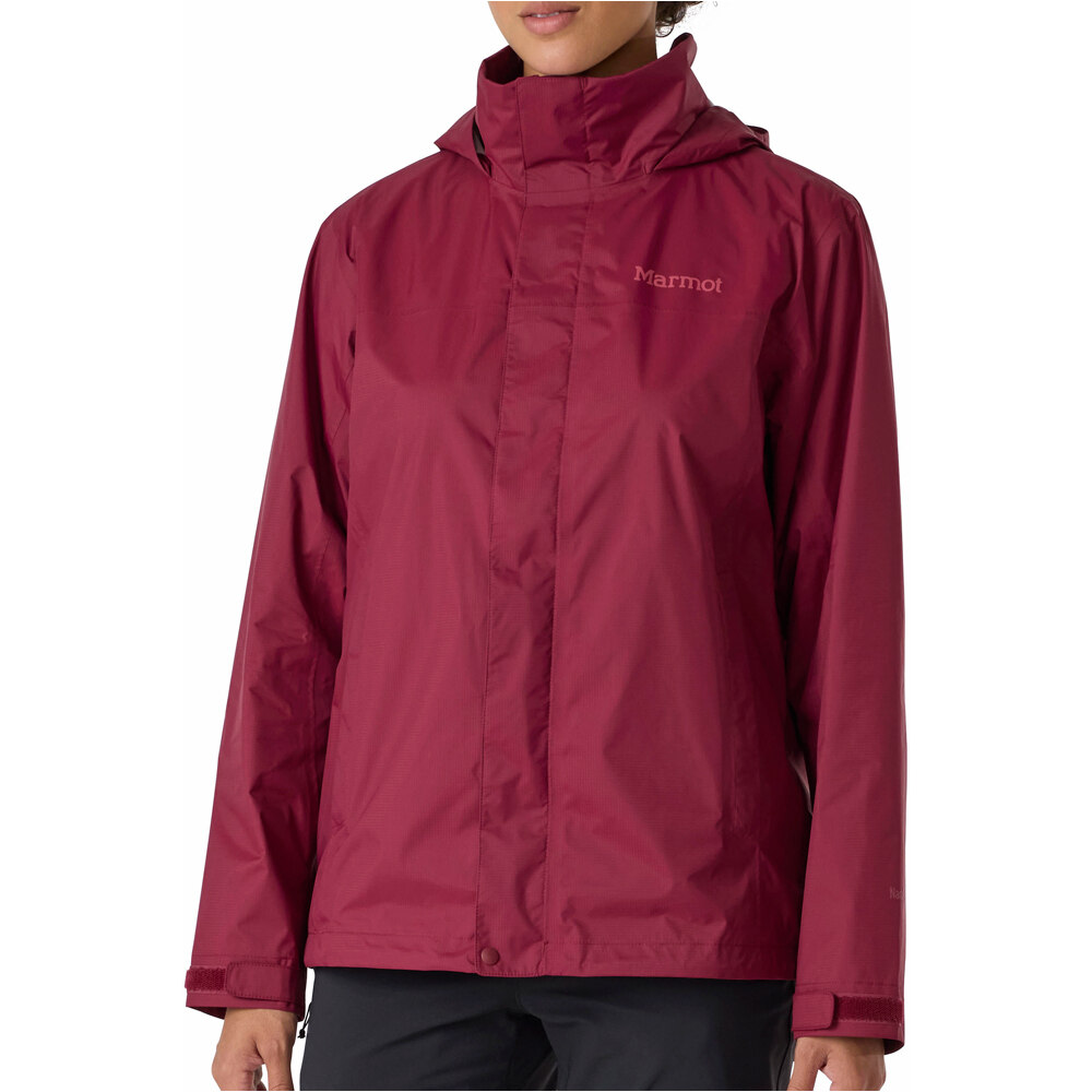 Marmot chaqueta impermeable mujer Wm's PreCip Evo Vent Jacket vista frontal
