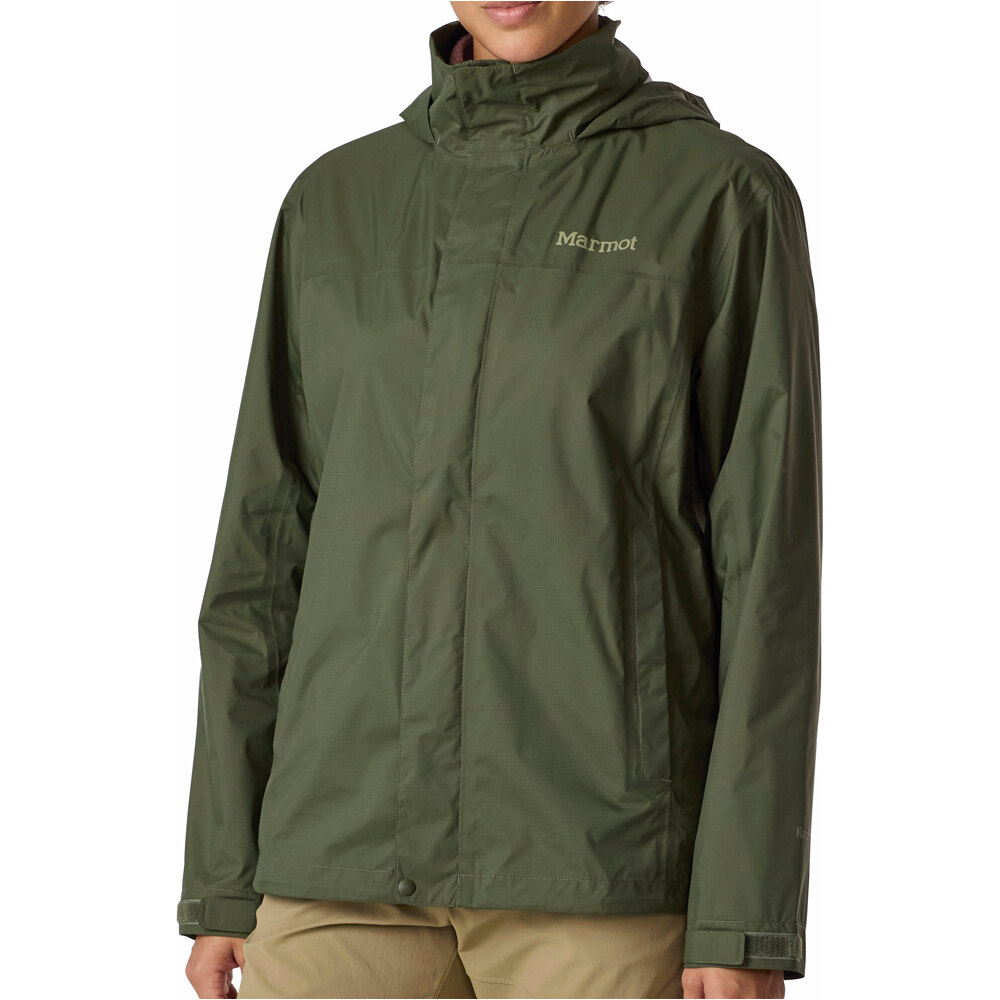 Marmot chaqueta impermeable mujer Wm's PreCip Evo Vent Jacket vista frontal