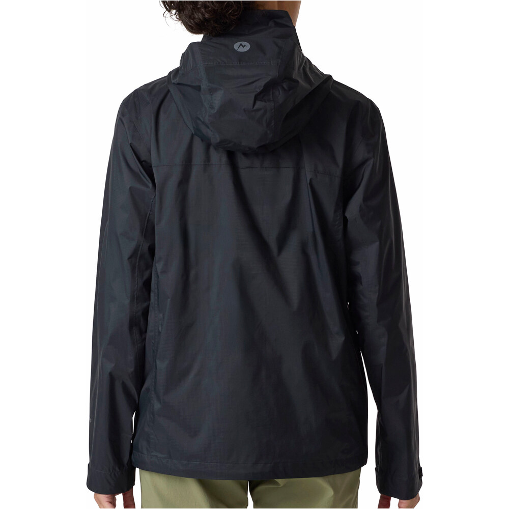 Marmot chaqueta impermeable mujer Wm's PreCip Evo Vent Jacket vista trasera