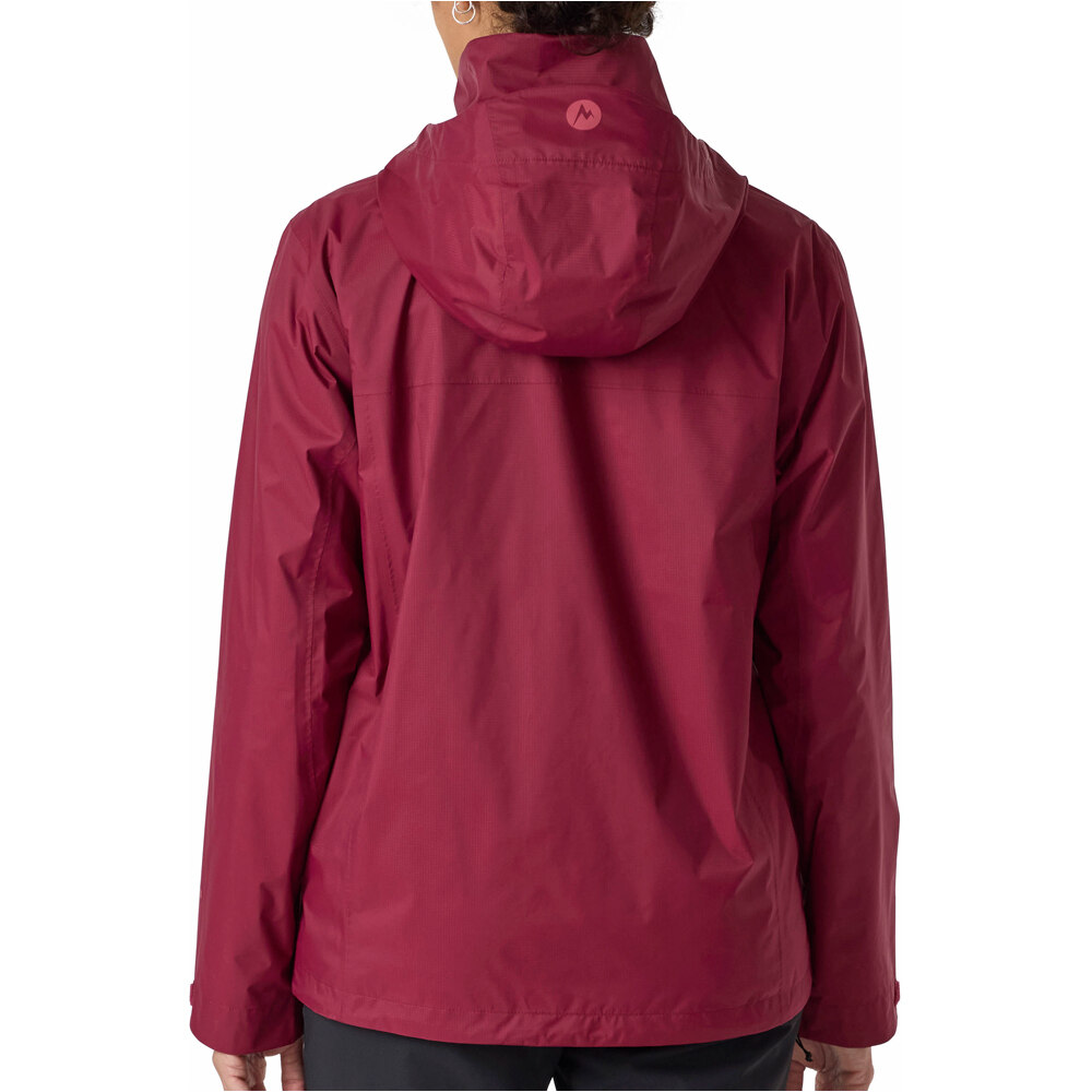 Marmot chaqueta impermeable mujer Wm's PreCip Evo Vent Jacket vista trasera