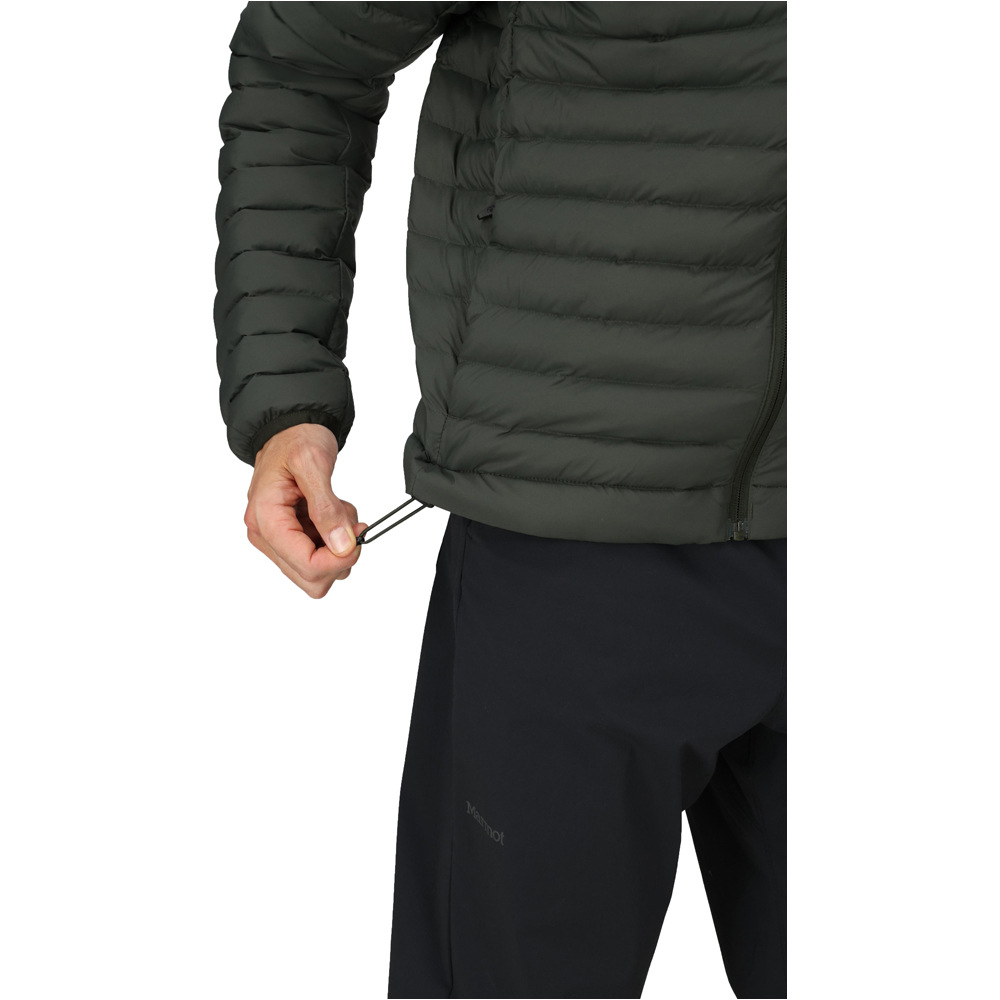 Marmot chaqueta outdoor hombre Echo Featherless Hoody vista detalle