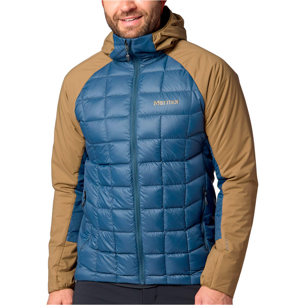 Marmot chaqueta outdoor hombre GridLite Down Hoody vista frontal