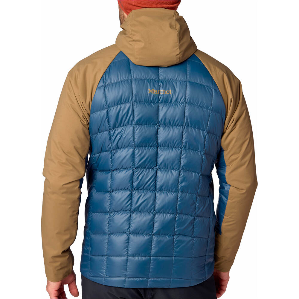 Marmot chaqueta outdoor hombre GridLite Down Hoody vista trasera